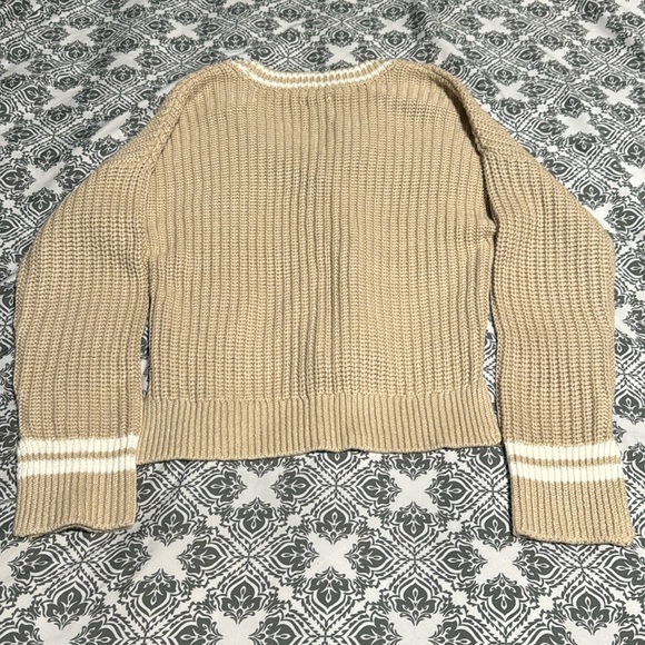 NWOT Abercrombie & Fitch NWOT Sweater Size XS, Color Light Brown - Picture 7 of 7